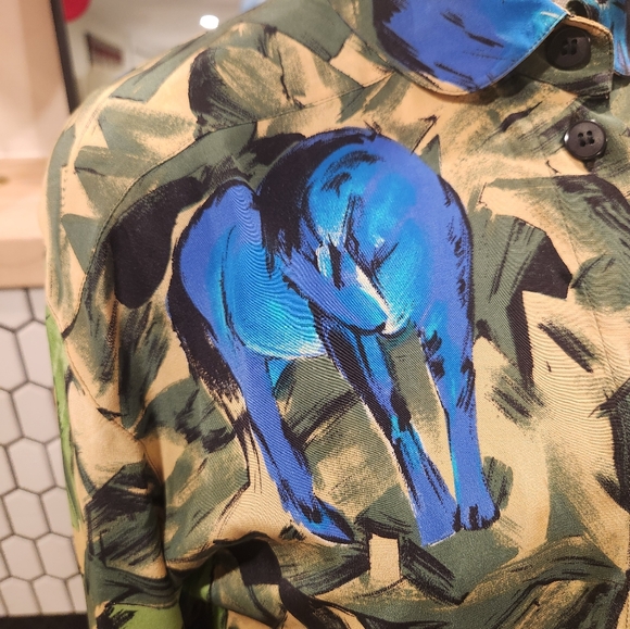 Vintage Escada 100% silk - Picture 4 of 6